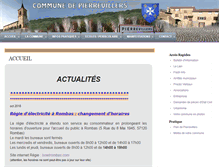 Tablet Screenshot of pierrevillers.fr